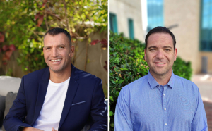 On the Left, Shahar Kravitz, Co-founder & CEO, on the right, Moti Litochevski Co-founder & CTO