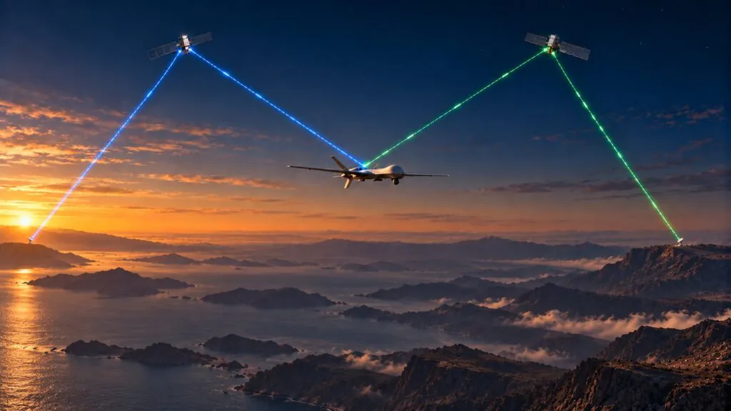 GEO satellite links supporting resilient positioning