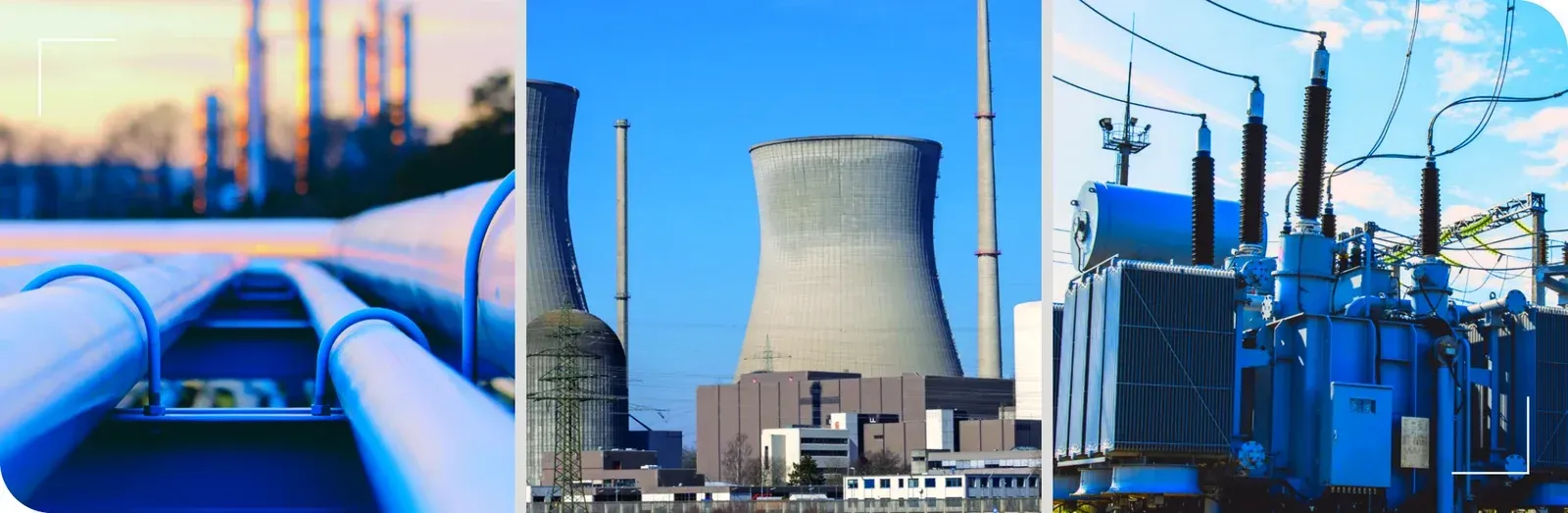 Pipelines, power generation and electrical infrastructure
