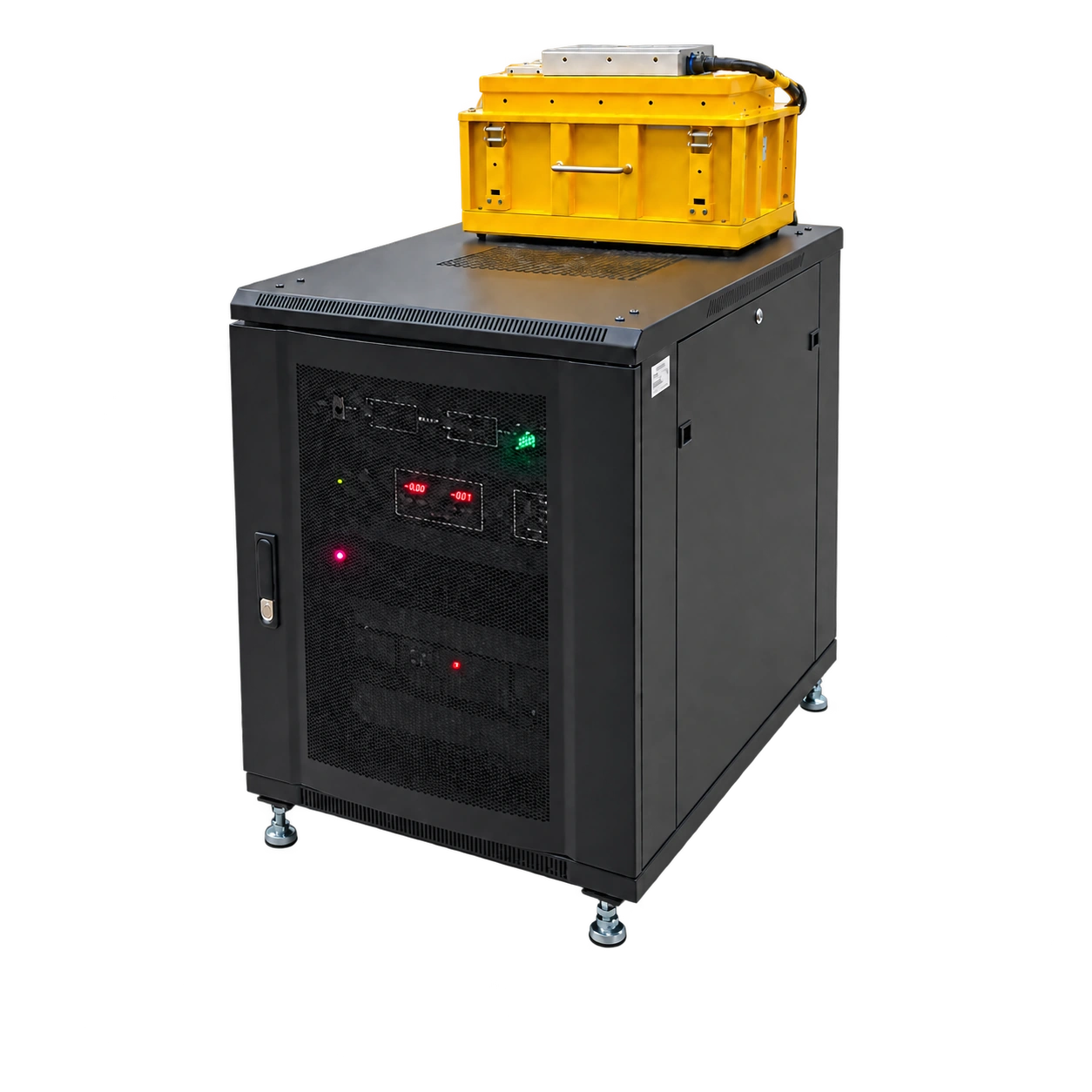 HiSKY Lab integration tester with yellow absorbing cup